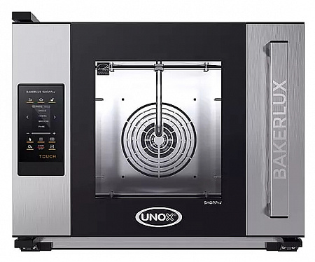 Конвекционная печь UNOX XEFR-04HS-ETRV без сливного отверстия